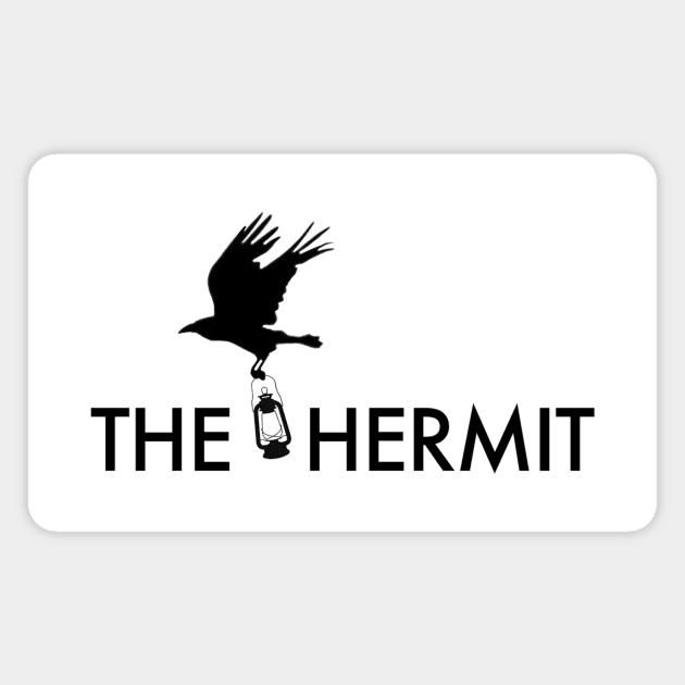 The Hermit Magazine Magnet by The Hermit Magic Magazine